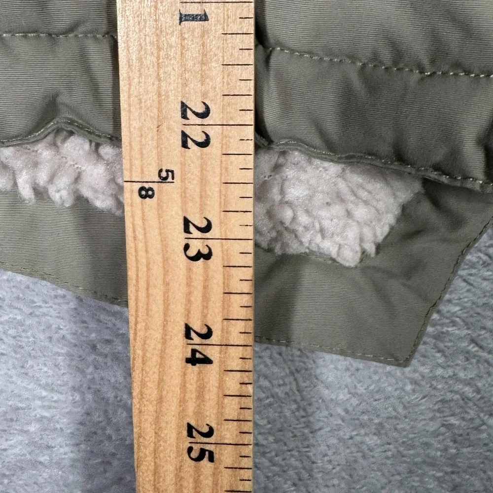 Patagonia Coat Girls S 7-8 Green Insulated Isthmus Parka Hooded Winter*